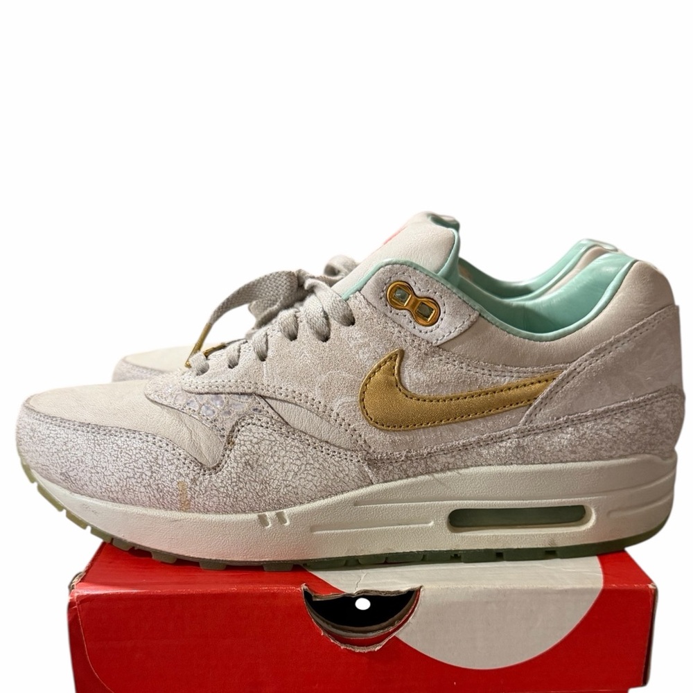 Nike‎ Air Max 1 Year of the Horse Women’s 9 Gold Swoosh 649458-001